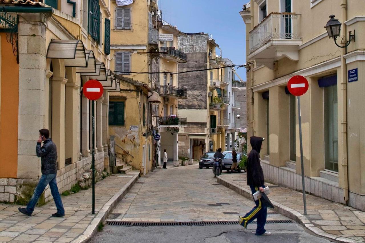 Corfu Town Central Apartment Buitenkant foto